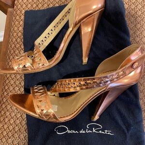 Oscar de la Renta Women's Copper Heels